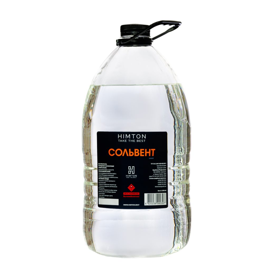 Сольвент (аналог) 4,0л/0,28кг. розчинник TM "HIMTON"